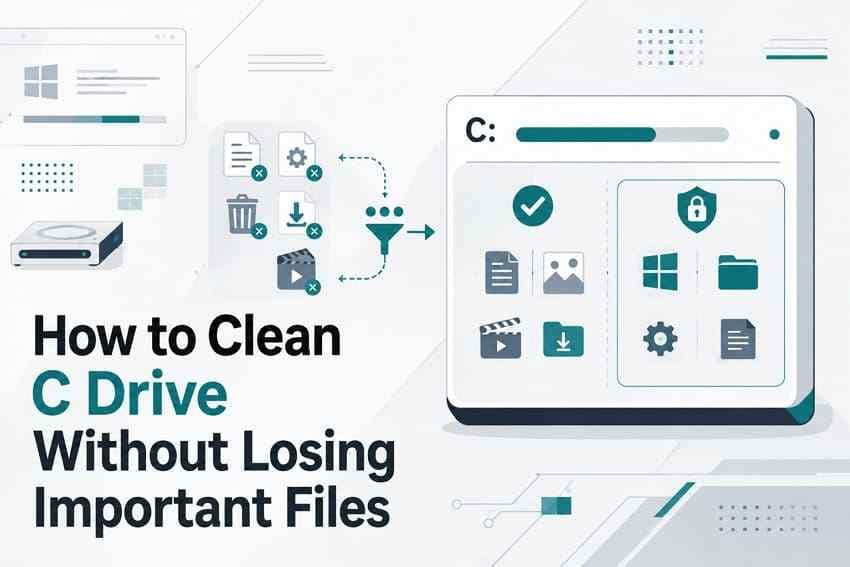 How to Clean C Drive in Windows 10 Without Deleting Important Files