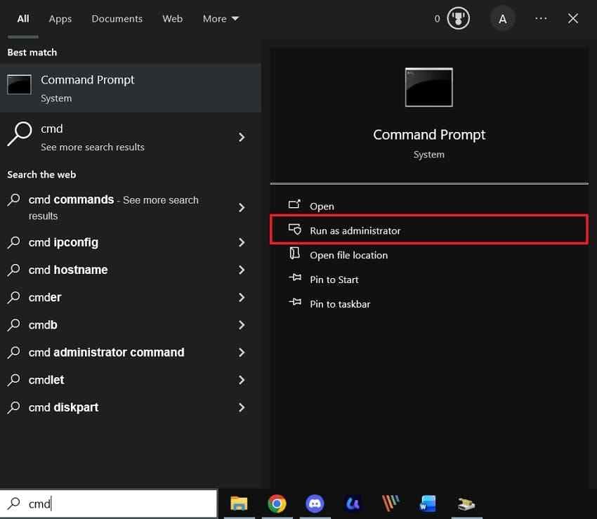 administrator command prompt hibernation setup