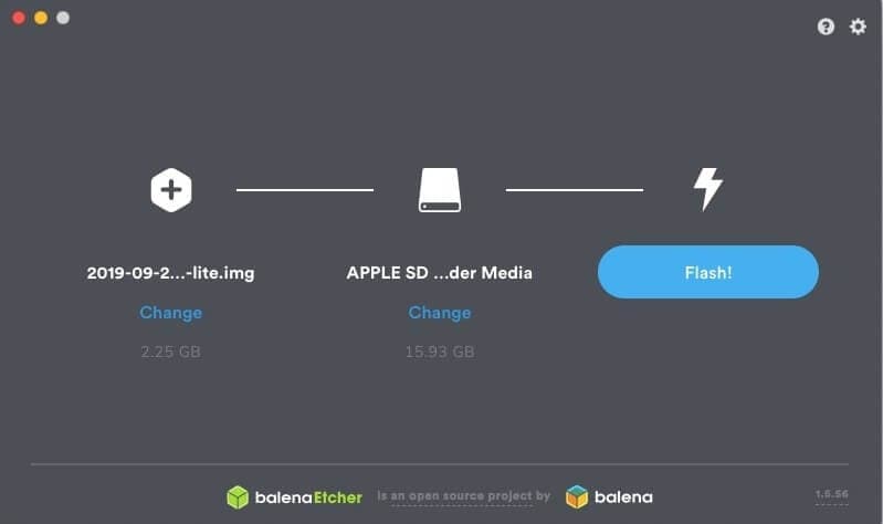 mac burn iso closing session