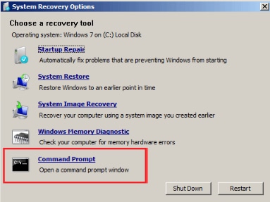 windows 7 command prompt