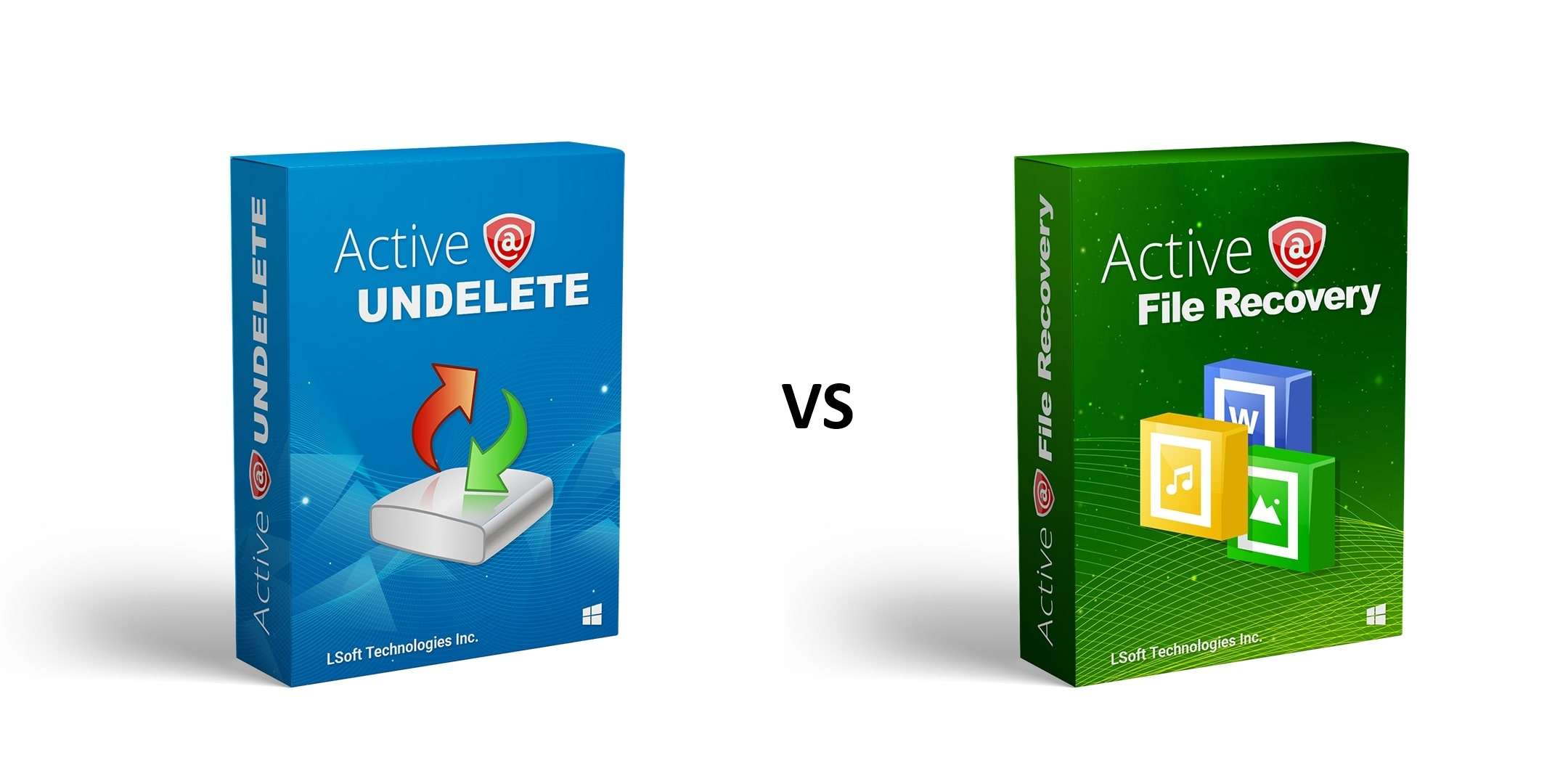 active undelete versus active file recovery
