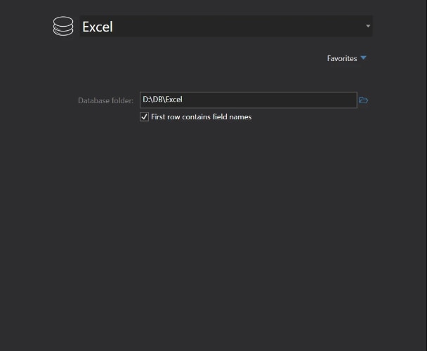 FullConvert la conversión de Bak a Excel 