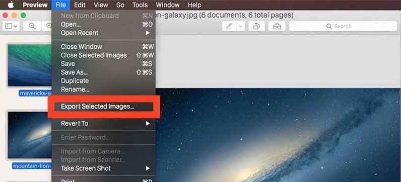 converter imagens no mac com pré-visualização