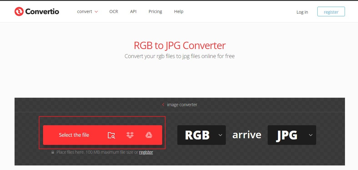 convert rgb to jpg