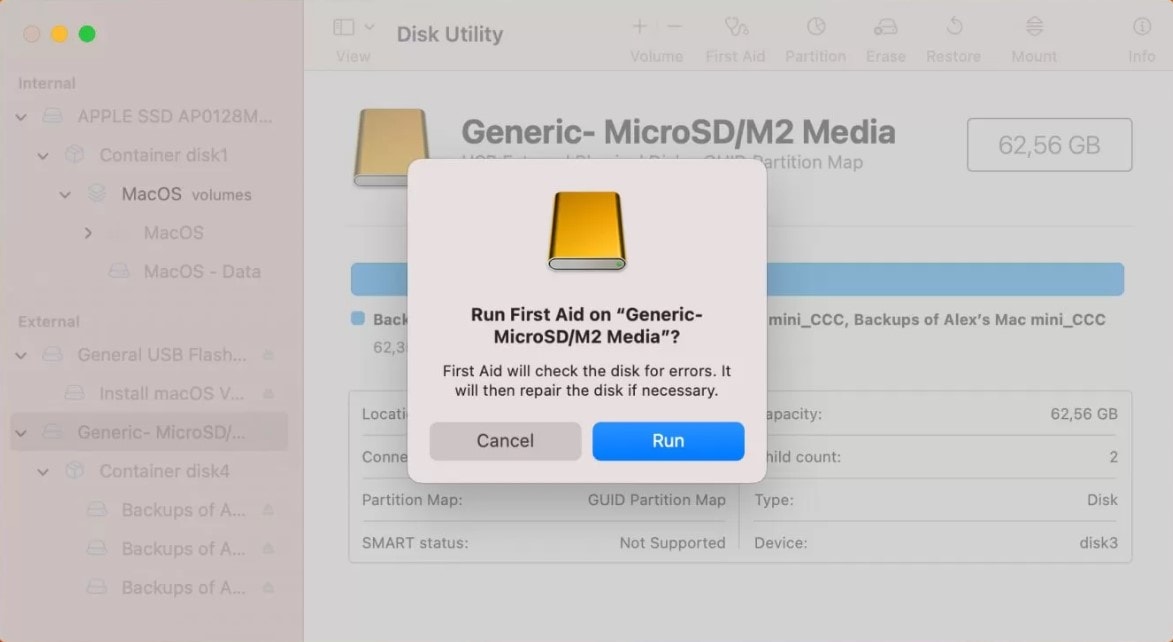 sd card recovery with disk utility