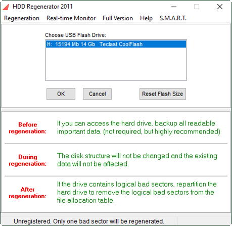 creating bootable drive on hdd regenerator