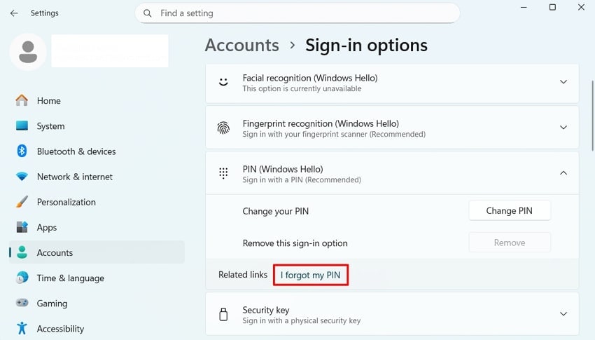 change device password