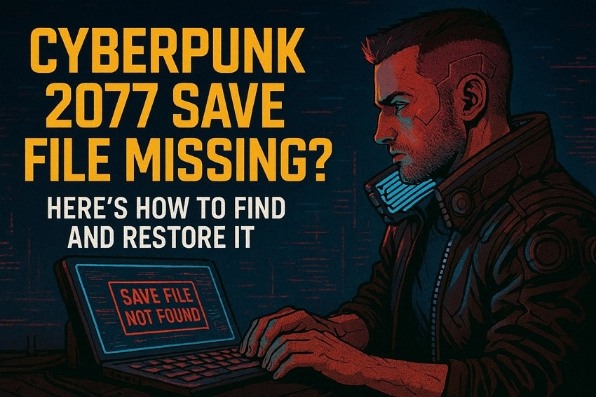 fixing cyberpunk save file location