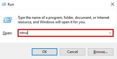 press windows r keys