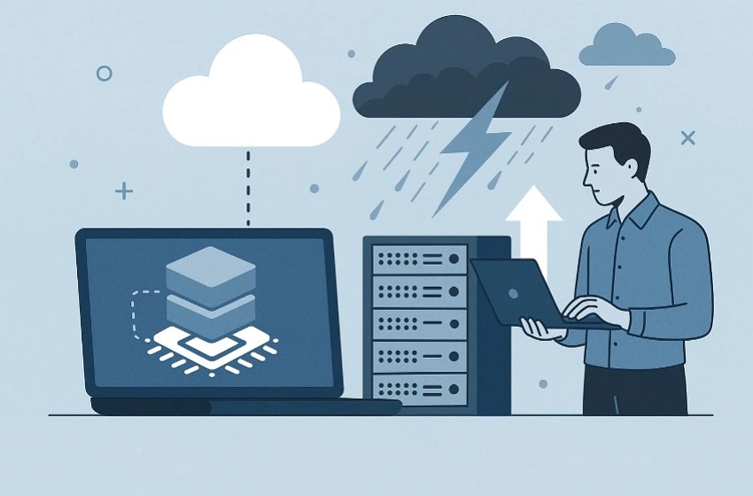 virtualization data recovery in data center