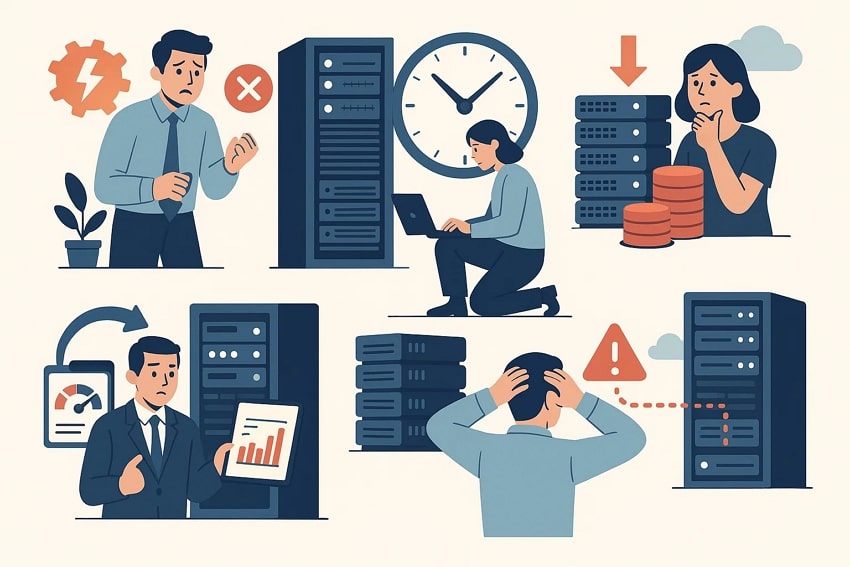 challenges in disaster recovery without virtualization