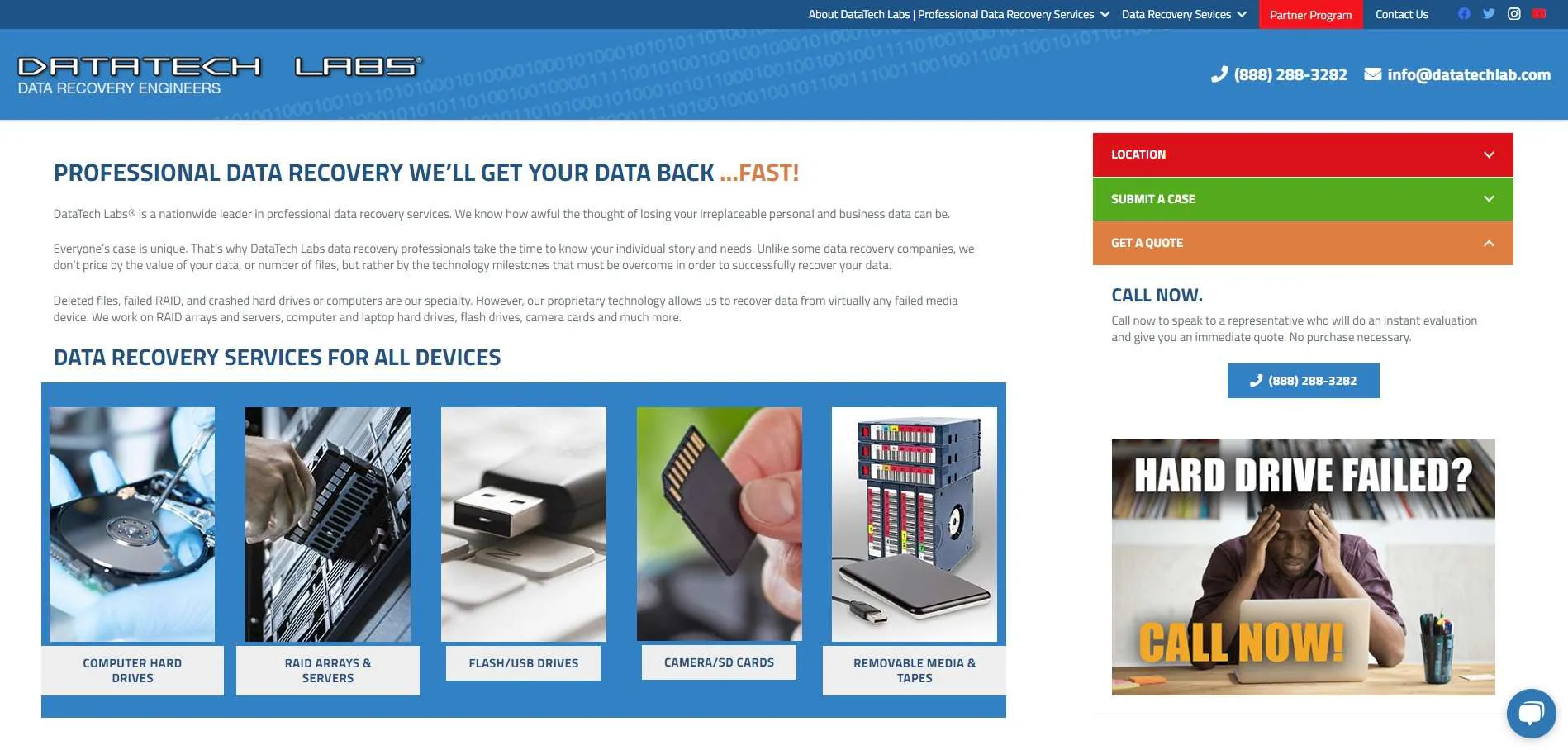 NAS Data Recovery Services - DataTech Labs®