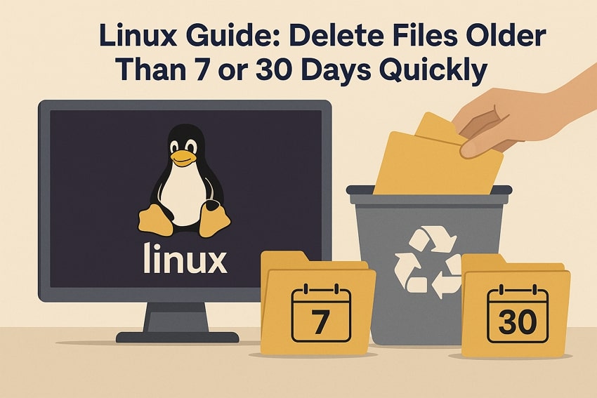 delete files in linux