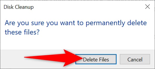 pilih hapus file prompt