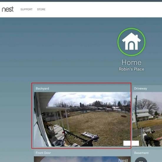 delete nest videos via the web interface