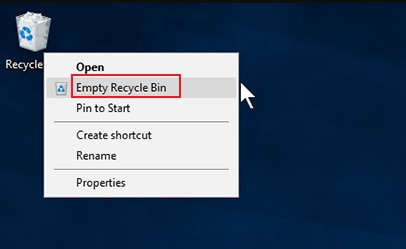 delete temporary file in windows