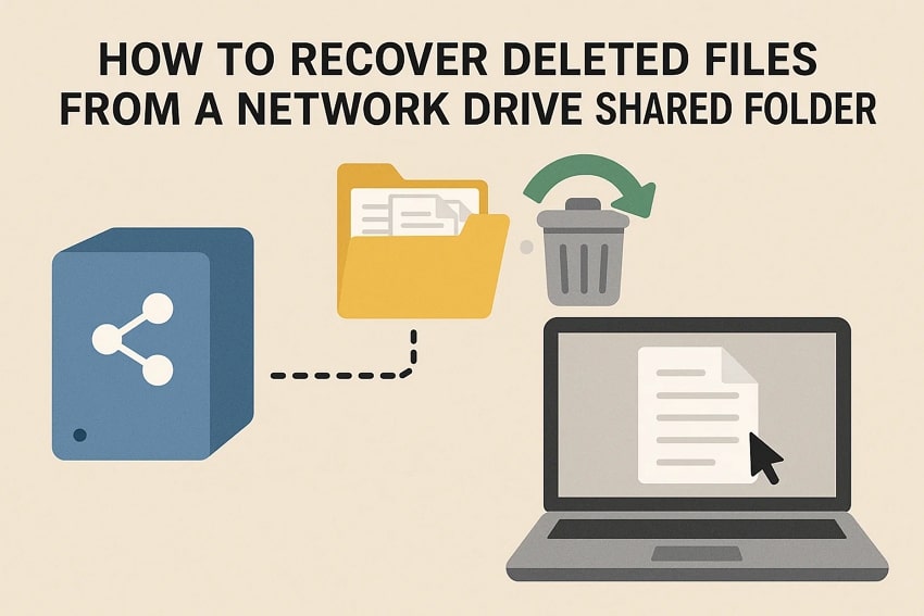 deleted files from network drive