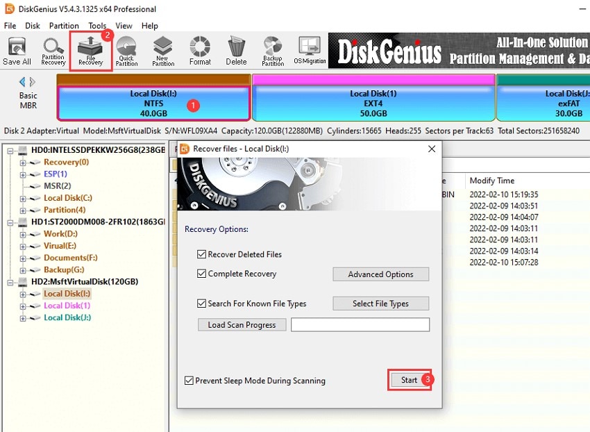 diskgenius deleted image recovery tool