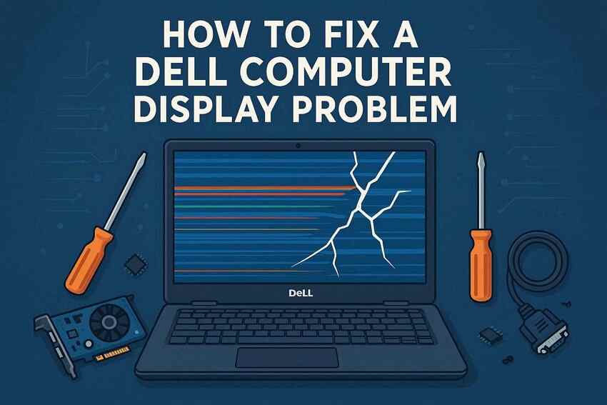 How to Fix a Dell Computer Display Problem Step by Step