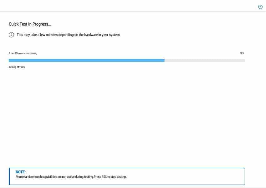 run supportassist hardware diagnostic test
