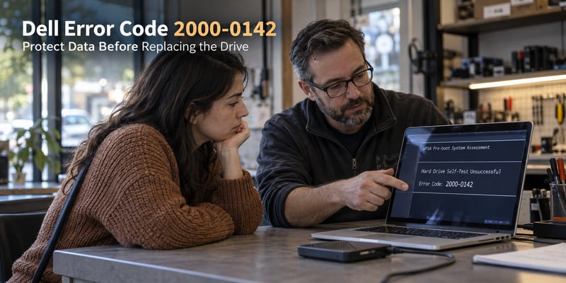 Dell Error Code 2000-0142: What to Do Before Replacing the Drive