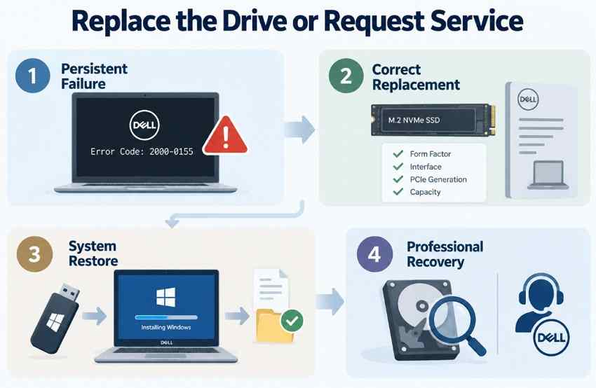 replace dell hard drive
