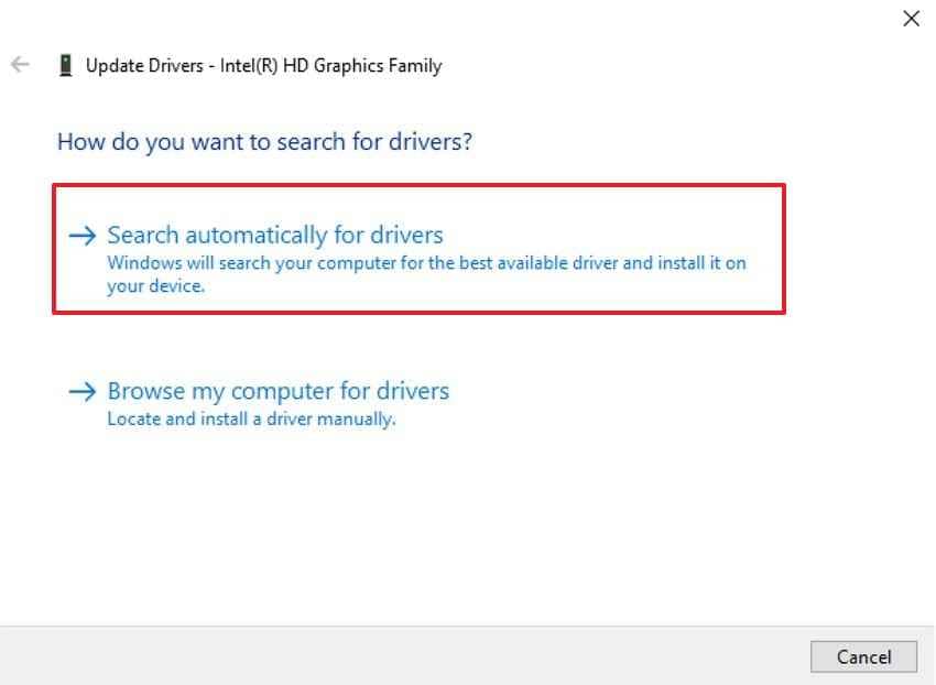 search drivers automatically safely