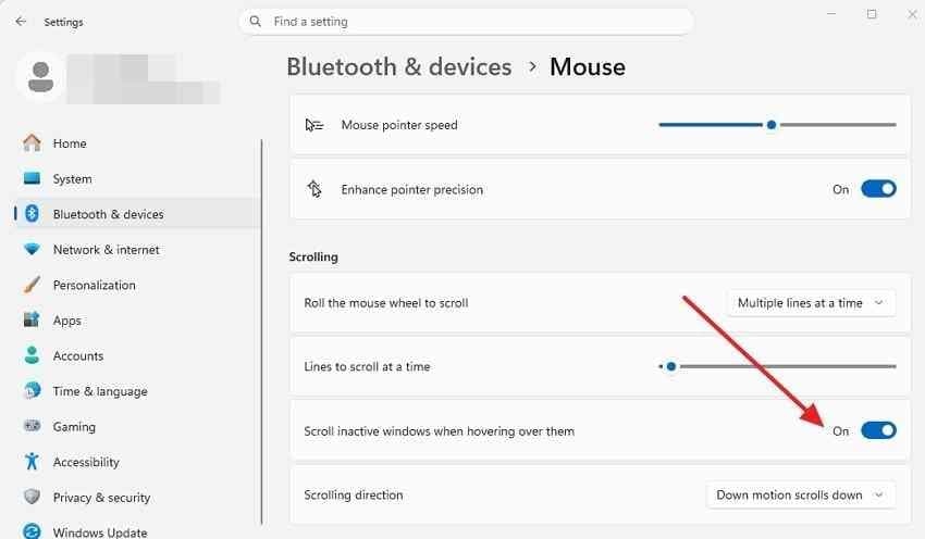 windows setting for scrolling inactive windows on hover