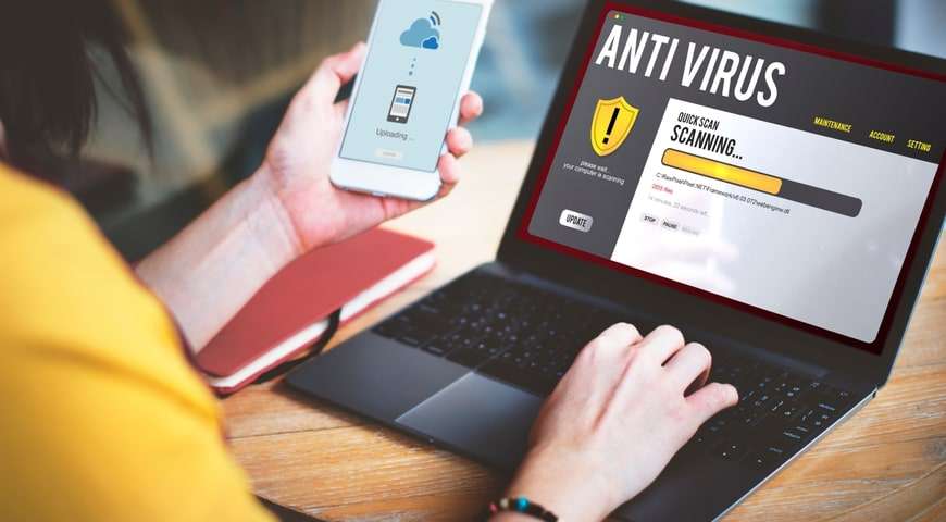 antivirus scanning for malware and viruses