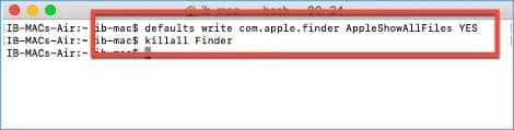 supprimer le cache des fichiers sur le disque dur de Mac