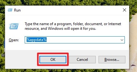 press windows r on keyboard