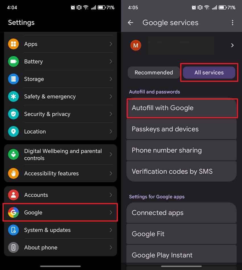 open google services