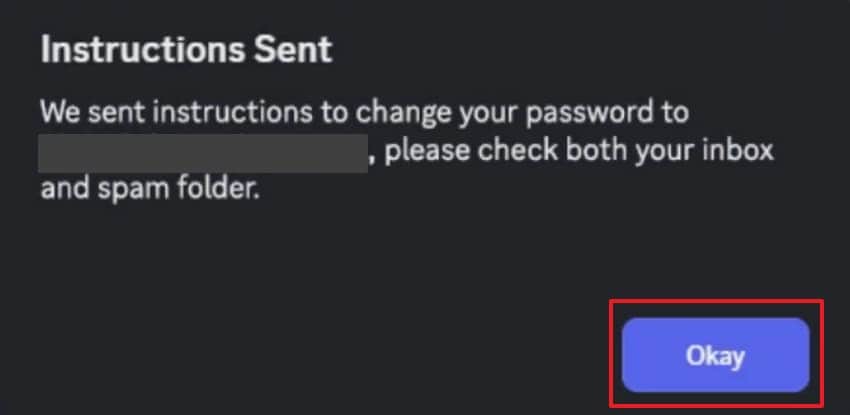 click ok