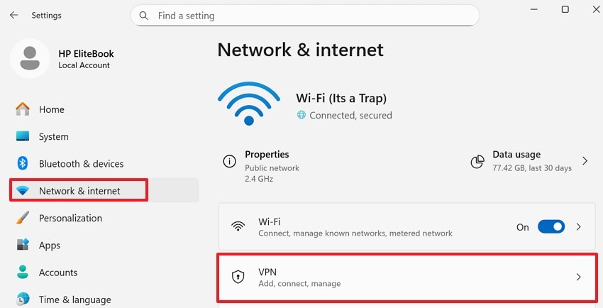 disconnect the any active vpn