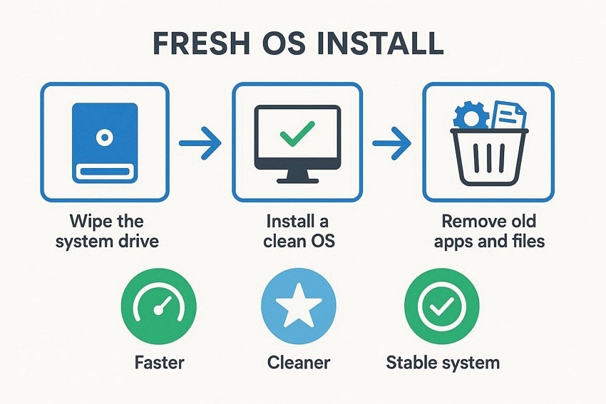what is fresh install