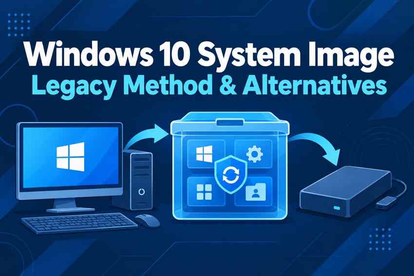 How to Create a Windows 10 System Image: Legacy Method and Current Alternatives