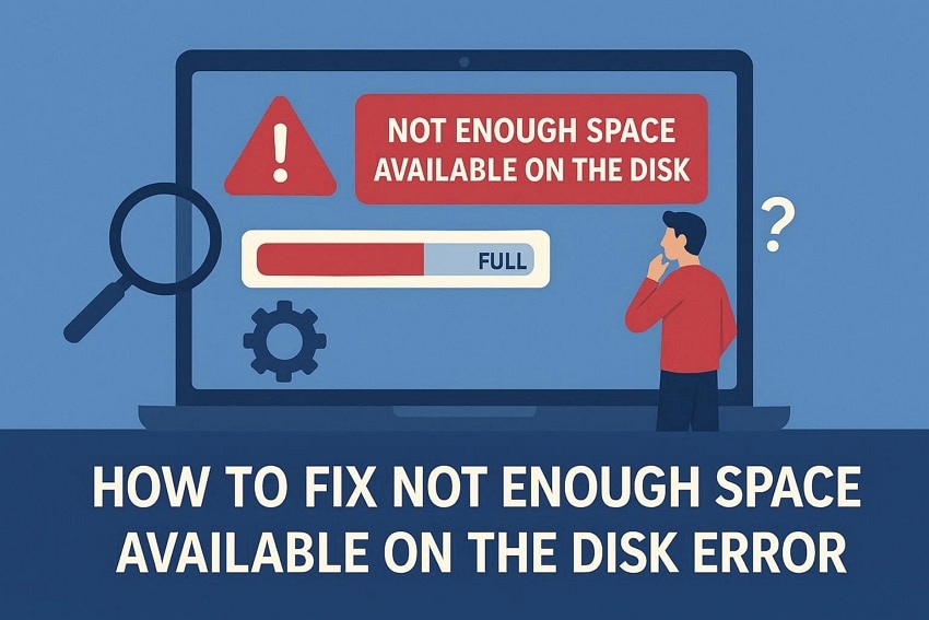 not enough space available error guide