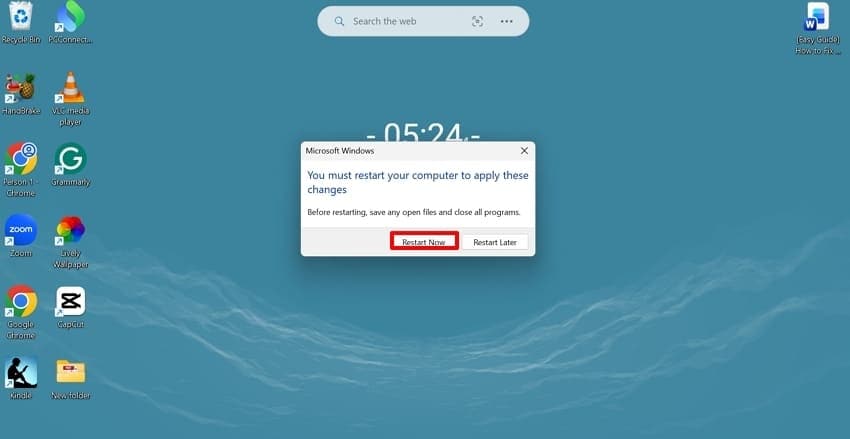 restart computer windows 11 fix