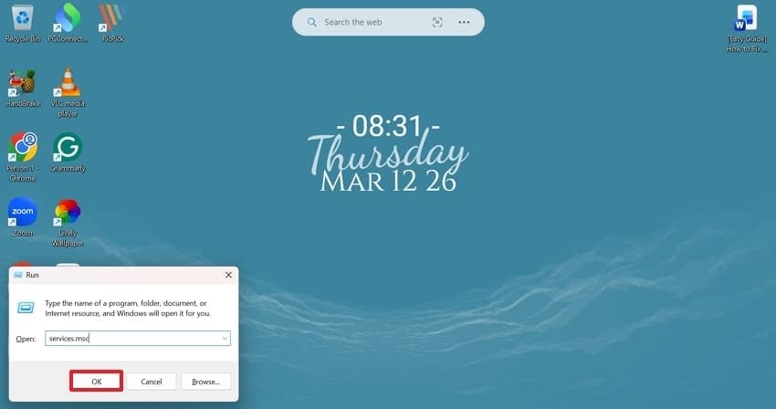 services.msc clear windows cache fix
