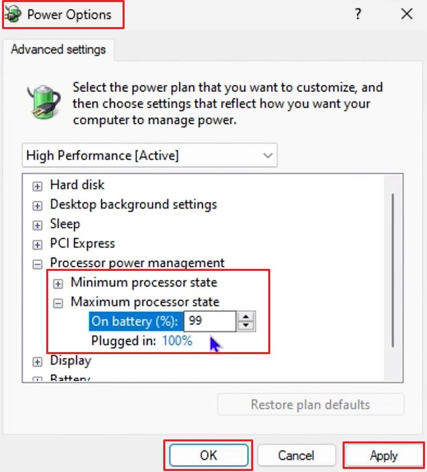 select apply then press ok