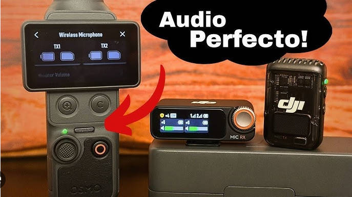 dji osmo pocket 4 audio