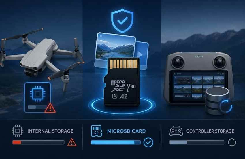 define dji drone sd card