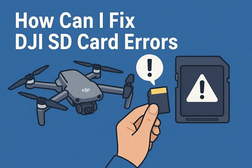 fixing dji sd card issues