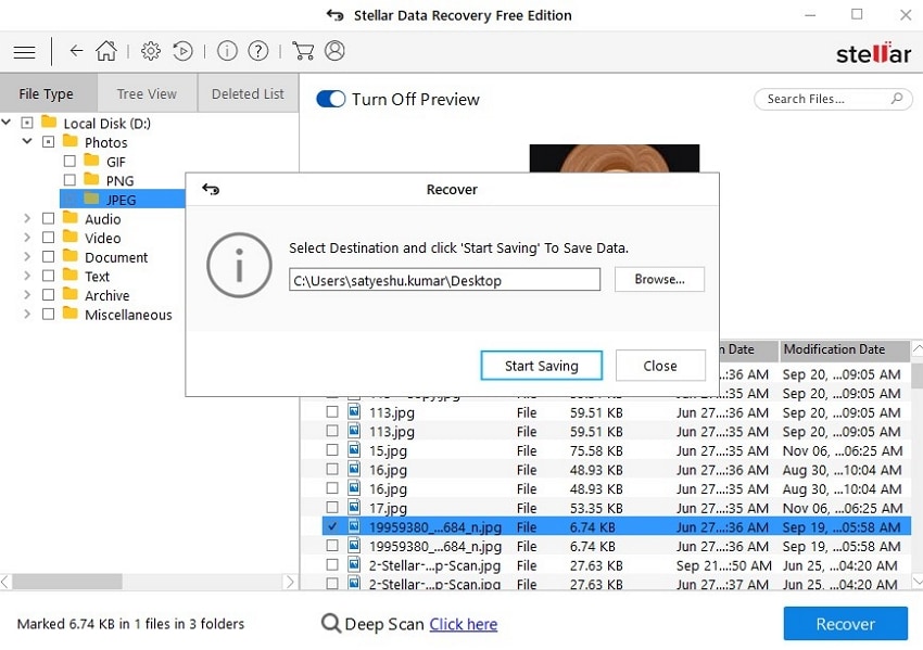 stellar data restoration tool