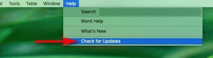 update word fix bugs