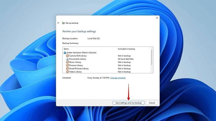 create a data backup before partitioning a drive
