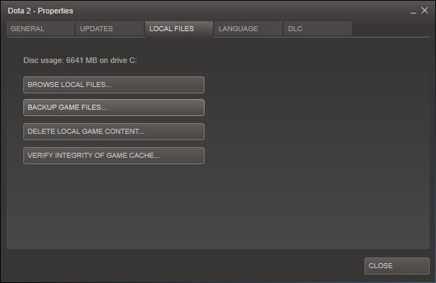 verify game files integrity