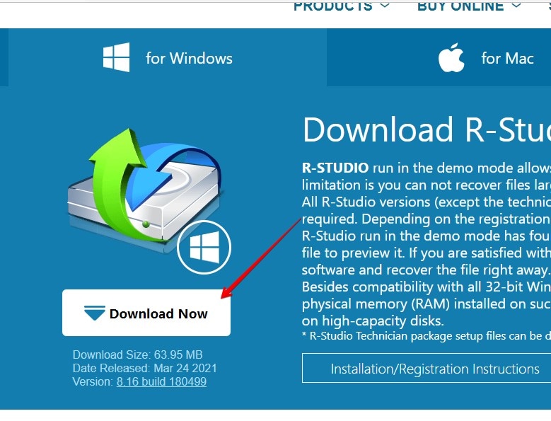 download r studio for data recovery