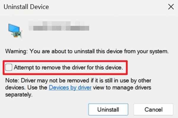 remove graphics driver package
