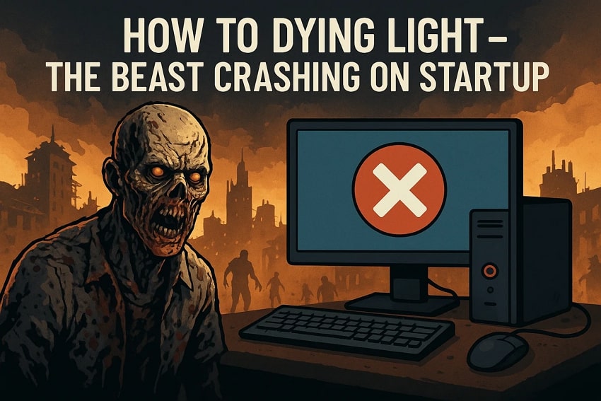 fix dying light startup crash guide